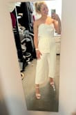I'm so excited to wear this for my wedding rehearsal dinner! The fit is great and the material is high quality, not see-through at all. 10/10 recommend :D - Katie W.