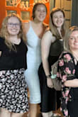 It is SO beautiful! I wore it out to a fancy dinner during my bachelorette weekend and it was perfect! I got so many compliments and get so beautiful in it! - Hallee L.
