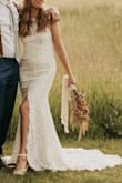 I loved this dress! We had a backyard wedding and it was perfect for the day. I ordered an M and did not need to make any alterations to the dress. Stunning, good quality, you can't beat the price. I highly recommend this dress and any of Lulus bridal section to all my friends now. - Rebekah P.