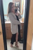 I want it in every color. The slit is definitely in the front of the leg and not to the side. - Rebekah S.