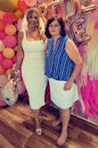 I wore this dress for my bridal shower and it fits perfectly. It has a little bit of stretch and the ruching that accentuated the curves. - Mercy L.