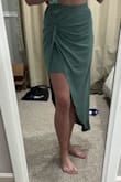 I love this skirt. It's everything you could want. Soft, stretchy, comfortable, airy, cuter than biker shorts and can be dressed up or down. I've worn it 5 times already. Probably will buy other colors. I'm glad I jumped on this as soon as it restocked. It's a don't miss. - Leah G.