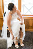 These shoes are unbeatable, especially for the price. They run true to size and are comfortable because of the thick heel.
I am wearing them on my wedding day! - Josi G.