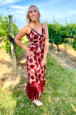 I loved this dress from the moment I saw it while browsing. It does run slightly big so I'm glad I went with a small. It's still slightly loose in areas but only I can tell. Wore it to a wedding and loved the way it looked! - Amanda S.