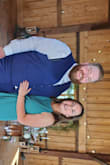 I wore this dress to a wedding in July.  I tried the dress on and it was slightly large in the bust.  My mother-in-law adjusted the straps and it helped tremendously.  The dress might have been too tight if I had gone with a large.  The thing I loved the most was the light fabric. - Ashley K.