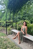 Love this dress for an evening stroll through the rose garden.  It was flowy, soft, and comfortable. It's elegant and has an understated sexy look  and feel. - Huong L.