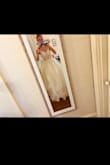 The only thing that could be improved is the top- my grandmother had to sew in some satin material - otherwise it just looked like bathing suit pads in a gorgeous dress.
I normally wear a 4 or 6 and ended up with a 2! - Lindsey B.