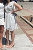 I bought this dress for graduation and absolutely LOVED it!! It was perfect for this event. If you're thinking of buying this, this is your sign to do it!!! Only negative for me was the chest area. I just put a safety pin on it and it solved my problem!! - Narine M.
