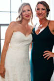 I got so many compliments on this dress. I wore to a wedding. I also ordered the dress in a medium in the blue color which is also fabulous. With the large, I needed to wear a bra but with the medium I did not. I love that the straps are adjustable! You won't be disappointed with this pick! - Jamie H.