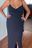 Unfortunately, when I received this order, the dress that was delivered does not look like this. The dress I was sent did fit me. It looks more like the front and back of the dress called "All that Appeal" except that is more of a maxi length. I returned the dress. - Alex T.
