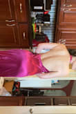 I have never felt sexier than in this dress. THE DEEP V!!! And it's supportive enough to not wear a bra or sticky boobs. The material is thick and well made. The dress does need to be hemmed. It hugs you in ALL THE RIGHT PLACES. This is the best thing I've gotten from Lulus. GET THIS DRESS - Abby R.