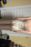 This jumpsuit is perfect! I'm going to wear it to my wedding rehearsal dinner. I found it super helpful to read all the reviews for sizing. It fits me absolutely amazingly. The length is great for me being 5'5. The material is thick/good quality but still seems breathable. I love how classy it looks while being so comfy. - Nicole R.