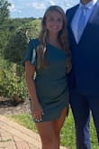 This dress was perfect for an outdoor summer wedding! It was not too hot and it looked very classy. I got a ton of compliments and everyone loved it! - Abby W.
