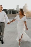 Omg, I cannot tell you how much I loved this dress for my engagement pictures. It was the perfect fit and the material was of amazing quality. - Paulina S.
