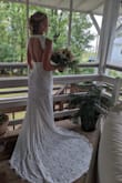 This was an amazing dress for our small, intimate wedding! - Katy K.