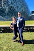 Wore this to a wedding over the weekend. The attire was black tie so this worked out perfectly. I'm very short so it's hard to find long dresses that do not need to be tailored ahead of time. I also have a large chest and this fabric was stretchy to fit but thick enough to offer support in addition to my strapless bra. It's a simple dress but the fit was enough that I received many compliments. I would absolutely get this dress in more colors! - Teagan W.