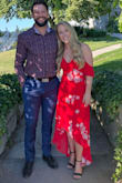 This dress was exactly what I was hoping for. Light, flowy, and flattering! I wore it to a summer wedding outdoors and it was great. Love the way it falls in the front to still show some leg. The material was easy to steam and very comfortable to wear all night. - Chelsey T.