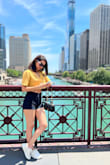 I got only the top, it is fantastic and beautiful. I am gonna buy the short as well to create a better outfit.. - Leila K.