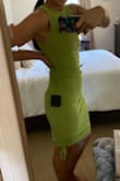 Love this dress. I'm very happy I went with the medium. It fits great and is comfortable. I'm 5'6 and 138lbs. Smaller bust and bigger hips. Overall a great dress. - Kristen D.