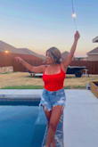 Perfect bodysuit!! Runs true to size. Love the square neck - Audrey O.