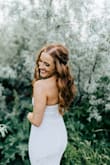 Absolutely love how pretty and flattering this dress is! I'm short, 5'1, so even with heels I did need to have the length altered by just a couple of inches. - Tiffany M.