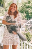 I bought this dress for my bridal shower just a few days before the event. It has an incredibly flattering shape and fit like a glove, the material is great quality and I received so many compliments. This is a dress I will wear again and again. - Alexie R.