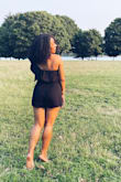 This romper is my kind of statement piece. Understated, but chic and effortless! Loved it so much that I got the black and mint green one! - Whitney W.