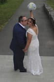 This was a back up option as I originally ordered another dress from Lulus, but once I tried it on my mind was set on it. Everyone commented on how beautiful it was. I didn't want a traditional or white dress, and this was perfect. It feels and looks much more expensive than it is - Kate M.