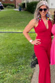 This item was so sleek and sassy. The red was vibrant and the fabric was soft and flowy, yet hugged in all the right places! - Kamee W.