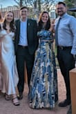 The pros: fits true to size (the adjustable top helps a lot with this), though it runs very long and I had to hem it. The set photographs well... colors are vibrant and  it was perfect for the summertime rehearsal dinner I wore it to. 

The cons: the material is paper-thin. I mean the top might as well not even be there for how thin it is. The skirt seems a little better quality. I washed it ONCE and the seams are already fraying on the top, which is very disappointing. 

Overall, it looks good and works for a one time use, but I'm not at all sure it's worth the price. - Rachel B.