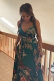 I wasn't sure when I first ordered this dress. I loved it on the model. When I received it and tried it on I fell in love with it. Absolutely stunning. It was long, needed to have it hemmed. Aside from that perfect fit.  I wasn't the only one that loved this dress, I met Rosaria for the first at a family gathering wearing the same dress. I love it!! She looked beautiful. Great taste. - Rosemary M.