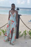 I bought it for a beach wedding, it was light and comfortable.  I will wear it again to a brunch or any type of celebration, received lots of compliments. - Merlyn J.