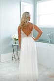 I normally wear a size 6 but needed an 8 due to bust area. It was very comfortable and fit perfectly with only needing to alter the length since I was not wearing shoes for a beach wedding. Loved this dress and wish I could wear it again!! - Sierra P.