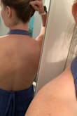 Super cute, fits nice, except the chest. I like the idea of comfort from the elastic band that goes around the neck, but if you're not busty, it may need to be altered. A little baggie for my chest and is not something you can wear a push-up with. - Miranda P.