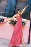 Love this dress and pattern and the back design is really classy and stylish - Anjita T.