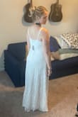 This dress is beautiful! The quality is amazing for the price point! However, I'm returning it because I realized it's not preferred my style. The spaghetti strap isn't as complementary to my body shape which is bigger hips and smaller shoulders. Planning to order another Lulus dress with a sleeve. - Lauren W.