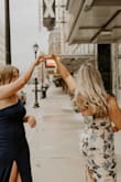 The perfect dress for my engagement. I was worried it would be too small based on some of the other reviews, but it fit like a glove - Mackenzie S.