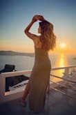 As the title of the dress, it was perfect to wear on the sunset and beach and was very flattering. - Anjita T.