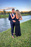 So flattering! I love this dress. I felt elegant and lovely. I used the sticky bra things and it was great! - Seyka M.