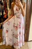 Beautiful garden party dress. Very flowy and flattering. - Ivana E.