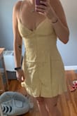 Very cute! I do need to fix the first button because the stitch is a bit off but other than that I love this dress. It was delivered pretty wrinkled but I'm hoping a steam will fix that! - Taylor F.