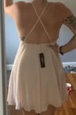 Cute flirty dress. The straps losses pretty easily but other than that it is comfortable and perfect for a day wedding but could also be dressed down - Taylor F.