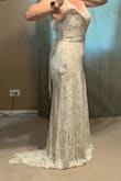 I feel like a princess in this dress.I have tried it on a few times for my upcoming september wedding.Gorgeous!! - Tracey S.