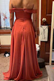I ordered this for a friends wedding with a little prayer & a whole lot of positive thoughts & this turned out to be so much cuter than I expected! It was long but I knew it would be based on my size & the previous reviews & after I took off a few inches from the skirt's length it was perfect! - Betsy M.