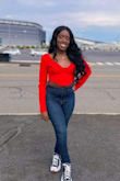 Such a beautiful top, I got so many compliments on it! It just made my skin popped! - Stacey W.