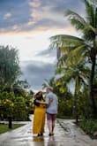 I absolutely love this dress! Perfect tropical, warm climate dress to wear. I wore it for my engagement photoshoot in Fiji and it was beautiful. I'm short so I naturally had to get it hemmed, but it was well worth the purchase. - Daovina N.