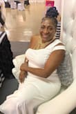 This was my first purchase with Lulus and I was NOT disappointed. This dress accentuated my curves and I felt fabulous. The fabric was nice and the size was perfect. Thank you. - Sandra E.