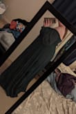 I was nervous about purchasing this dress based on the way the website determines your fit (as opposed to listing measurements which I would prefer), but it fits me perfectly! Definitely trust the process. The only alterations needed is a hem since I'm only about 5'3". The quality is great and the dark green color is lovely! - Amanda H.