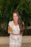 I wish I had another occasion or vacation coming up to where this because it was my favorite outfit from my whole bachelorette trip!! The details on the lace are stunning and the skirt is just to die for. 10/10! - Jenna R.