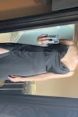 This is a great, simple black dress, wearable over and over. Adjustable straps and cowl neck make this flattering for anybody. I opted for a more elevated design instead of this, but I'd recommend it. 

This was a little too long on me with 3" heels, I'd have needed to hem it or break out the stilettos to wear it. - Erin W.